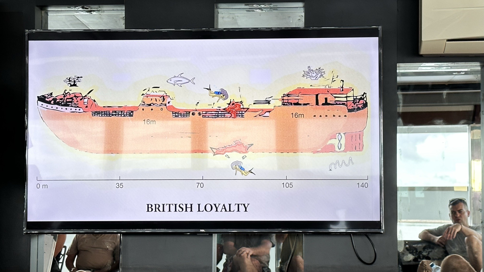 British Loyalty (Wreck) — dive photo by Philippe